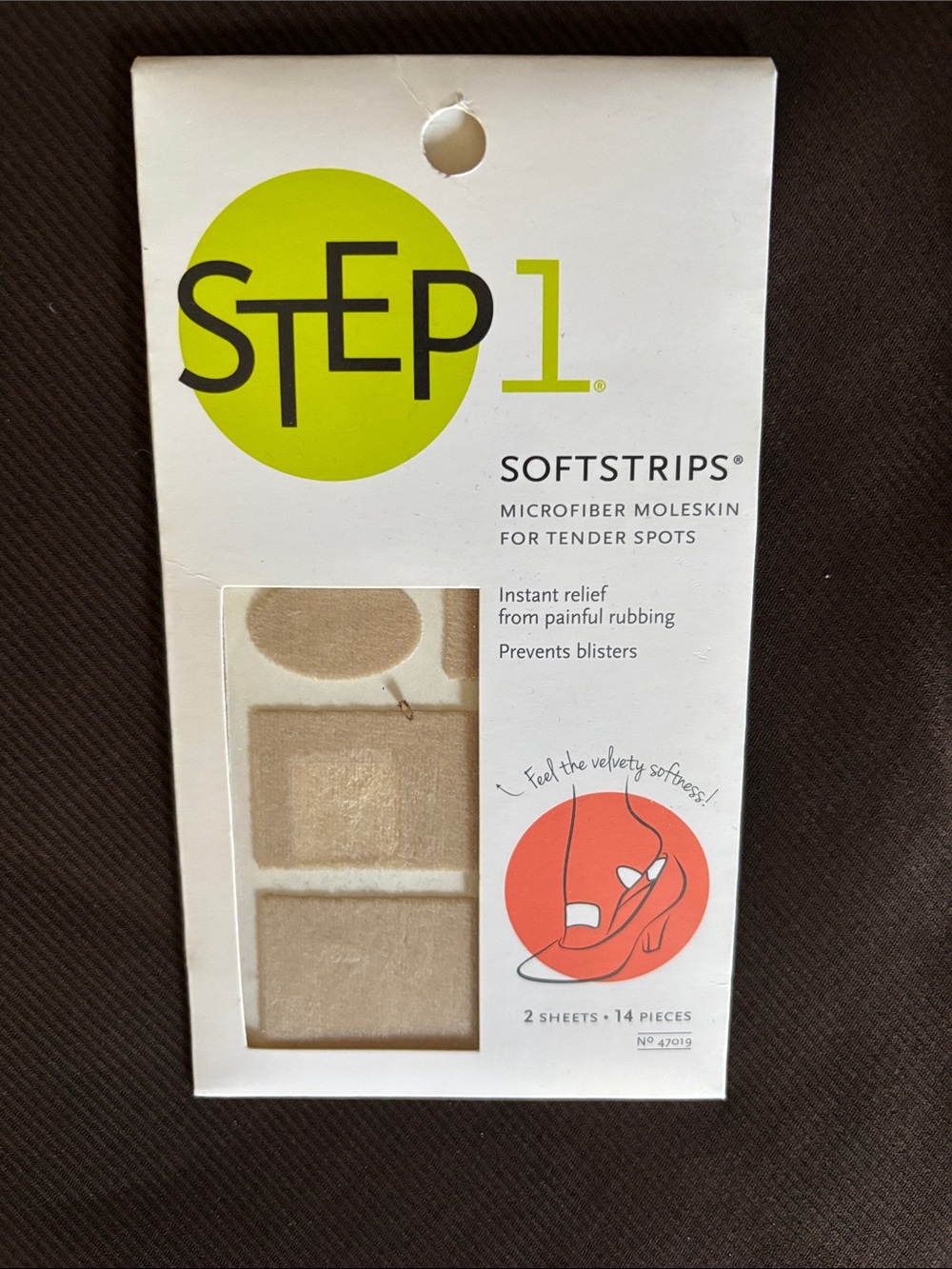 STEP 1 SoftStrips Microfiber Moleskin - Nude/Tan